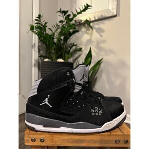 Nike Jordan SC-1 Men’s Black Wolf Grey HighTop 538698-003 Sz. 14
